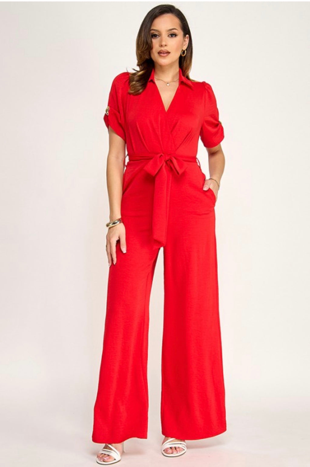 Jumpsuit Elegance Rouge