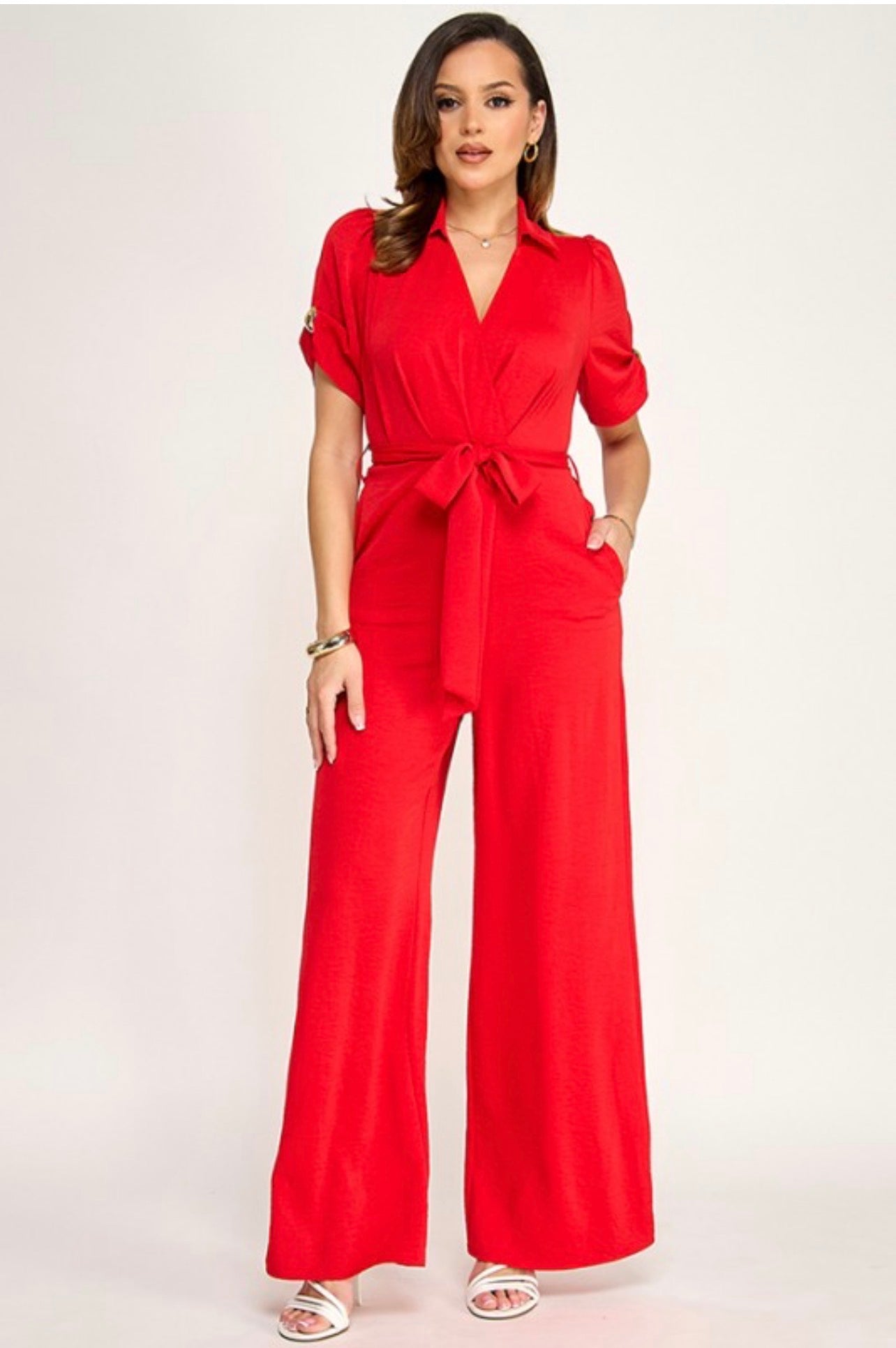 Jumpsuit Elegance Rouge
